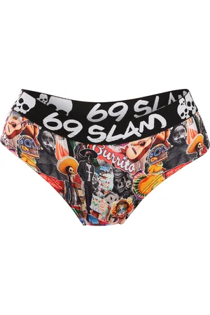 69SLAM Majtki damskie luna MEXICOLLAGE