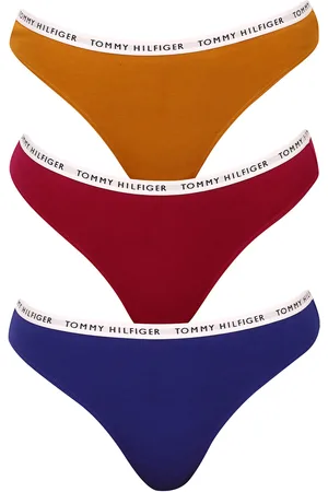 Tommy Hilfiger 3PACK stringi damskie wielokolorowe