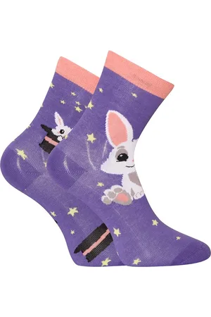 Dědoles Szczęśliwe skarpetki dziecięce Magic Rabbit