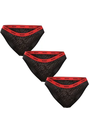 HUGO BOSS 3PACK majtki damskie wielokolorowe