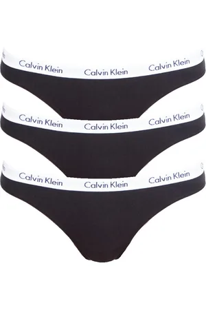 Calvin Klein 3PACK stringi damskie