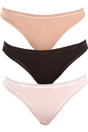 Calvin Klein 3PACK majtki damskie wielokolorowe