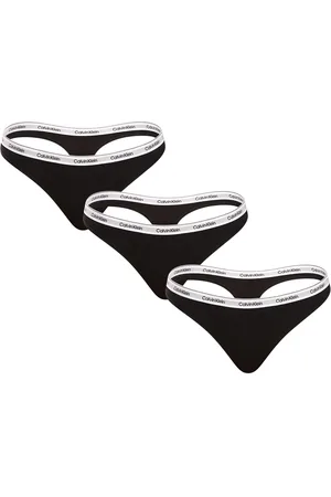 Calvin Klein 3PACK stringi damskie