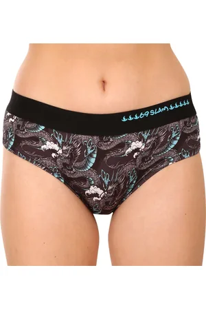 69SLAM Majtki damskie moon dragon blue