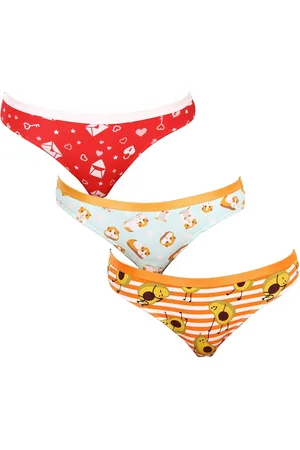Dědoles 3PACK wesołe majtki damskie