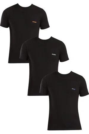 HUGO BOSS 3PACK męska koszulka czarny