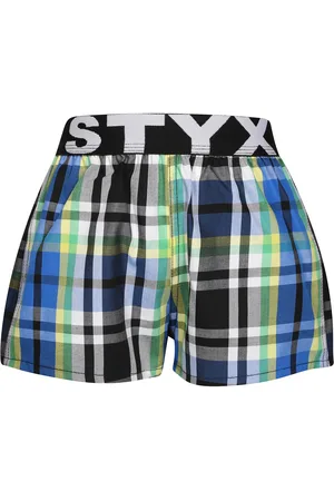 STYX Bokserki dziecięce sportowa guma wielokolorowe