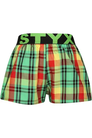 STYX Bokserki dziecięce sportowa guma wielokolorowe