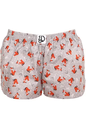 Dědoles Wesołe luźne bokserki damskie Fox