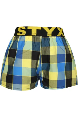 STYX Bokserki dziecięce sportowa guma wielokolorowe