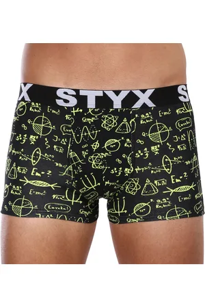 STYX Bokserki męskie sportowa guma nadrozmiar fizyka