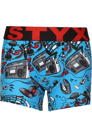 STYX Dziecięce bokserki art sportowa guma muzyczne