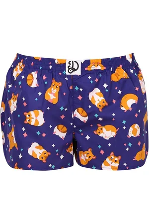 Dědoles Wesołe luźne bokserki damskie Hamster