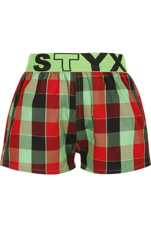 STYX Bokserki dziecięce sportowa guma wielokolorowe
