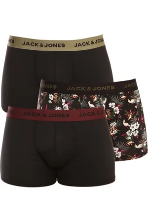 JACK & JONES 3PACK bokserki męskie wielokolorowe