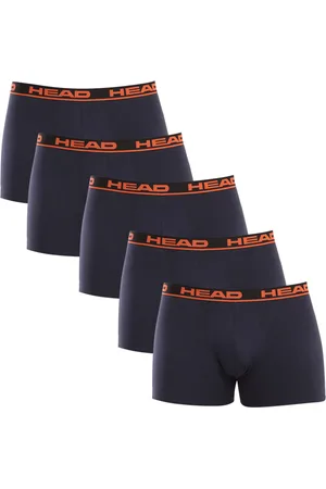 Head 5PACK Bokserki męskie ciemnoniebieskie