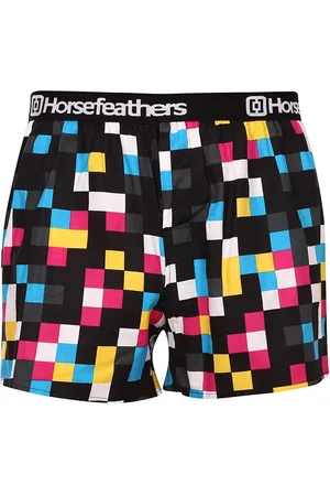 Horsefeathers Luźne bokserki męskie Frazier Cmyk chek