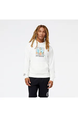 New Balance Bluza męska MT31588SST – biała