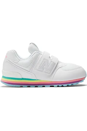 New Balance Buty dziecięce PV574KIJ – białe