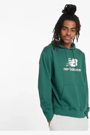 New Balance Bluza męska MT41501NWG – zielona