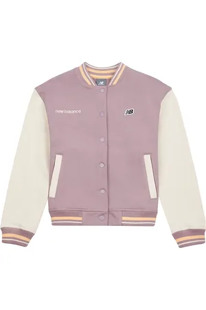 New Balance Bluza dziecięca LAKG0035ICW – różowa