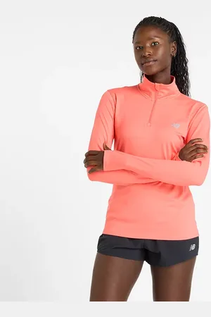 New Balance Bluza damska WT41150DTR – pomarańczowa