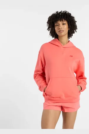New Balance Bluza damska WT41537DTR – pomarańczowa