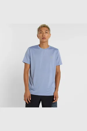 New Balance Koszulka męska MT41222DUS – niebieska