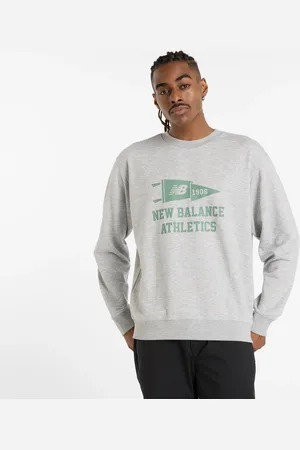 New Balance Bluza męska MT51929AG – szara