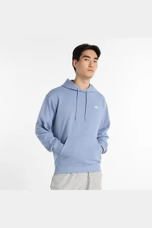 New Balance Bluza męska MT41508DUS – niebieska