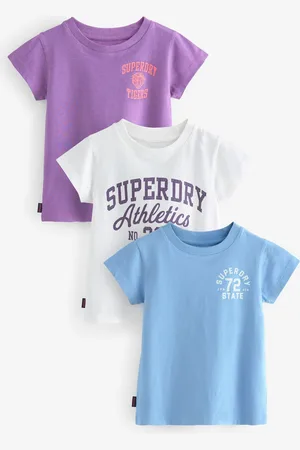 Superdry Athletic T-Shirts 3 Pack110116 cm