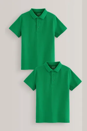 Next Bawełniane szkolne koszulki polo z krótkim rękawem, 100% bawełna (3-16 lat)5 lat (110 cm)