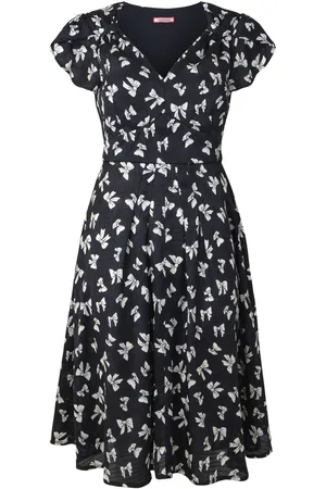 Joe Browns Bow Print Knee Length Dress46