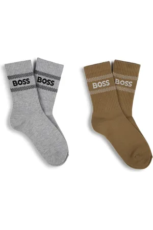 HUGO BOSS Logo Socks 2 Packuk2eu345