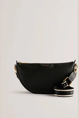 Ted Baker Essina Webbing Leather Half Moon Crossbody BagJeden