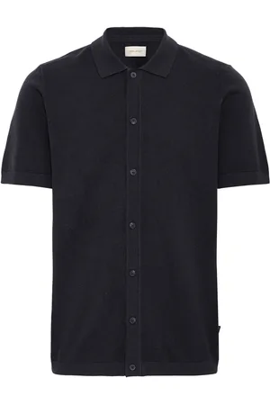 Blend Knitted Short Sleeve 100% Cotton ShirtM