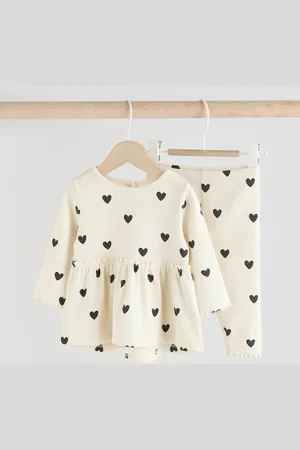 Next Long Sleeve Peplum Top & Leggings Baby Set12