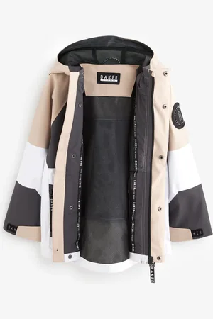 Ted Baker Nieprzemakalna kurtka przeciwdeszczowa w bloki kolorów11 lat (146 cm)