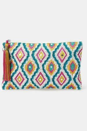 Accessorize Diamond Embellished Clutch BagJeden