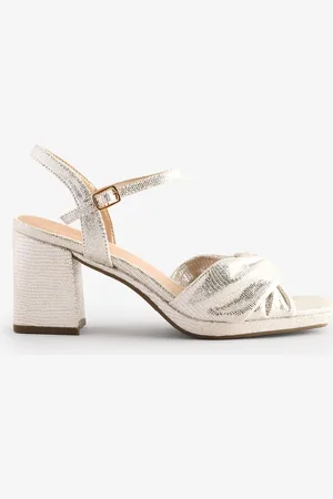 JD Williams Strappy Platform Sandals In Wide FitEU 42 (UK 8)