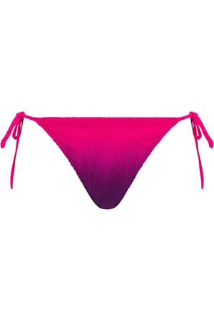 Chantelle Pink Pulp One Size Textured Low Rise Tie Side Bikini BriefsJeden
