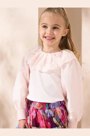 Angel & Rocket Embroidered Collar Rib Top9