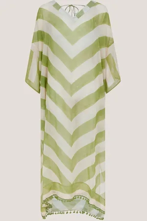 Monsoon Sorcha Chevron Stripe Kaftan DressJeden