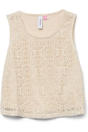 VERO MODA Sleeveless Lace Jersey Tank Top122128 cm