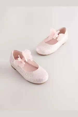 Next Glitter Butterfly Strap Occasion ShoesEU 30.5 (UK 12)