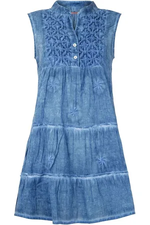 Joe Browns Floral Print Embroidered Sleeveless 100% Cotton Tunic42