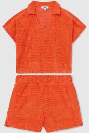 Reiss Cyri Towelling Shirt And Shorts Set116122 cm