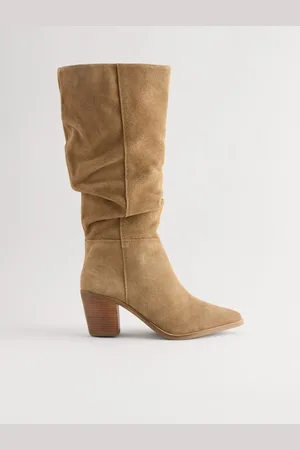 Next Zamszowe luźne kozaki Forever ComfortEU 38.5 (UK 5.5)