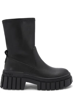 Kurt Geiger Czarne botki Tegan2 z elastyczną cholewkąEU 39 (UK 6)
