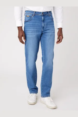 Wrangler Jasnoniebieskie dżinsy Texas Authentic o prostym krojuSZER.32 DŁ.30